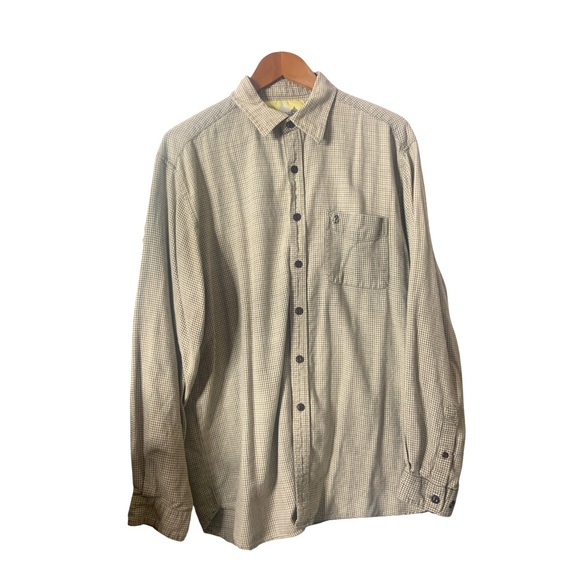 BEIGE OUTDOOR TREK BUTTON SHIRT!! - Picture 2 of 7